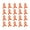 Orange, variant on Alloy Charity Ribbon Pins Pack of 20 Piece Accessories User Friendly Design Funeral Memorial Brooch