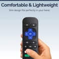 thumbnail image 4 of Replacement Remote Control for Roku Player (RK-H2) - Compatible with Roku Express, Premiere, Box, Player & Roku 1/2/3/4, Easy Setup, Shortcut Keys, 1 Pack (Not for Roku Stick/TVs), 4 of 7