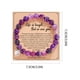 thumbnail image 3 of Pulsera con Colgante de Amor, Cuentas de Piedra Natural, Tarjeta Curativa Incluida, Alivio Del Estrés y Equilibrio Del Estado de Ánimo, Versátil, Estilo Perfecto para Ella, Circunferencia de 21 Cm, S, 3 of 4