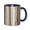 NavyBlue, variant on Old Wooden Board Vintage Coffee Mug Fun Custom Ceramic Mugs 11oz Black