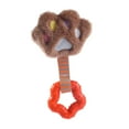 thumbnail image 2 of Perro Squeaky Toys Perros Medianos Squeaky Sofá Protección Dibujos Animados Squeaking Interactivo Peluche de Peluche para Moler Suminist Huellas Marrones Fernando Juguetes chirriantes, 2 of 8