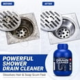 thumbnail image 2 of Shower Drain Cleaner, professional heavy-duty drain opener, suitable for hair, bathroom sink drain cleaner, compatible with plastic pipes (3-piece set, 1.98 pounds), 2 of 4