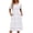 White Purple Floral, variant on Ekouaer House Dresses for Women with Pockets Moo Moos Button Nightgowns