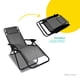 thumbnail image 3 of Silla Tipo Camastro Plegable Tecnologia Gravedad Cero Reclinable gris 6.49 pulg Elly Decor SO-SGC-BK, 3 of 10