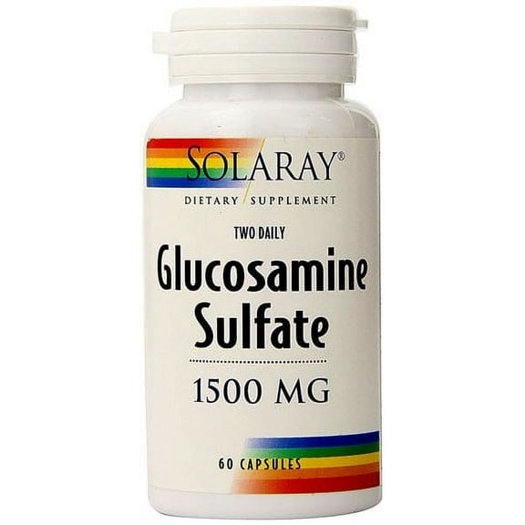Solaray Glucosamine Sulfate 750 mg - 60 Capsules