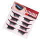 thumbnail image 4 of Juego de 4 pares de pegatinas para delineador de ojos, reutilizables, impermeables, de larga duración, autoadhesivas, con purpurina, color rosa, 4 of 14