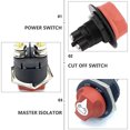 thumbnail image 2 of Zehuanyu  Disconnect Isolator for Car Dual Battery Boat RV Cut Off Power, 2 of 8