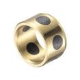 thumbnail image 3 of Uxcell 8mm x 10mm x 6mm Sleeve Bearings Wrapped Oilless Bushings Brass Graphite 2 Pack, 3 of 4