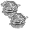thumbnail image 1 of EIGTHTAIL 2pcs Wire Clamp 1/2 Inch Clamp Type Cable Connector Metal Conduit Cable Clamp, 1 of 7