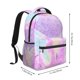 thumbnail image 2 of Balery Purple Sparkling Butterfly Mochila Escolar Impresa, Mochila Ligera para Viajes Casual, Mochila Duradera y Cómoda Multifuncional, Mochila para Laptop-One Size, 2 of 5