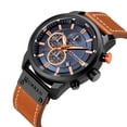 thumbnail image 2 of Curren reloj de alta calidad de cuarzo muñeca analógico cuero digital moda casual hombres Abanopi Mirar, 2 of 5