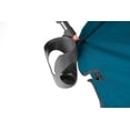 thumbnail image 2 of Foundations Compass Trio Triple Stroller, 3-Seat Tandem with UV Canopies and Reclining Seats, Teal/Black, 2 of 4