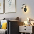 thumbnail image 4 of Lámpara de pared de diseño elegante y moderna, luces de cabecera giratorias para leer junto a la cama, fundición a presión de aluminio que garantiza durabilidad, función ajustable de 360°, aplique de, 4 of 7