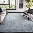 thumbnail image 2 of SAFAVIEH Mirage Fiber Abstract Distressed Area Rug, Grey/Ivory, 9' x 12', 2 of 5