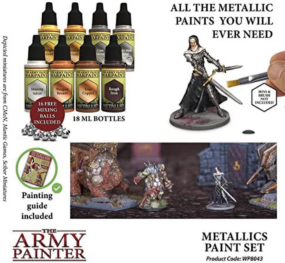 Army Painter Warpaints: Metallics Paint Set