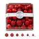 thumbnail image 2 of Juego de 44 Adornos Navideños Transparentes: Bolas de Plástico Irrompibles de 5 Cm En Rojo, Verde, Dorado y Rosa para Decorar Árboles y Fiestas., 2 of 6