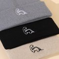 thumbnail image 5 of Lindbes 3pcs Baby Dinosaur Embroidery Beanie, 5 of 5