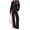 A-Black, variant on UVN Fall 2 Piece Outfit Set for Women Long Sleeve Top and Color Block Pants Ladies Casual Lounge Matching Set
