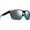 Black, variant on Zol Trip Sunglasses (Black/Red Lens)
