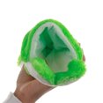 thumbnail image 4 of 1 pieza de juguete de conejo, marioneta de mano de felpa, accesorio para contar historias, accesorio de juego de roles, favor de fiesta para padres e hijos verde, 4 of 6