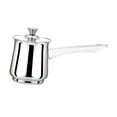 thumbnail image 1 of GROWTH TANK Coffee Pot Making Coffee Tea Butter Warmer Pot for Travel Camping Restaurant 180ML, 1 of 9