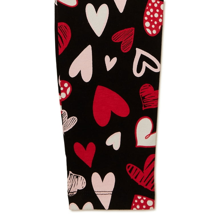 Valentine leggings walmart top