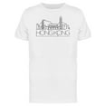 thumbnail image 1 of Hong Kong City Skyline Landmark T-Shirt Men -Image by Shutterstock, Male 3X-Large, 1 of 2