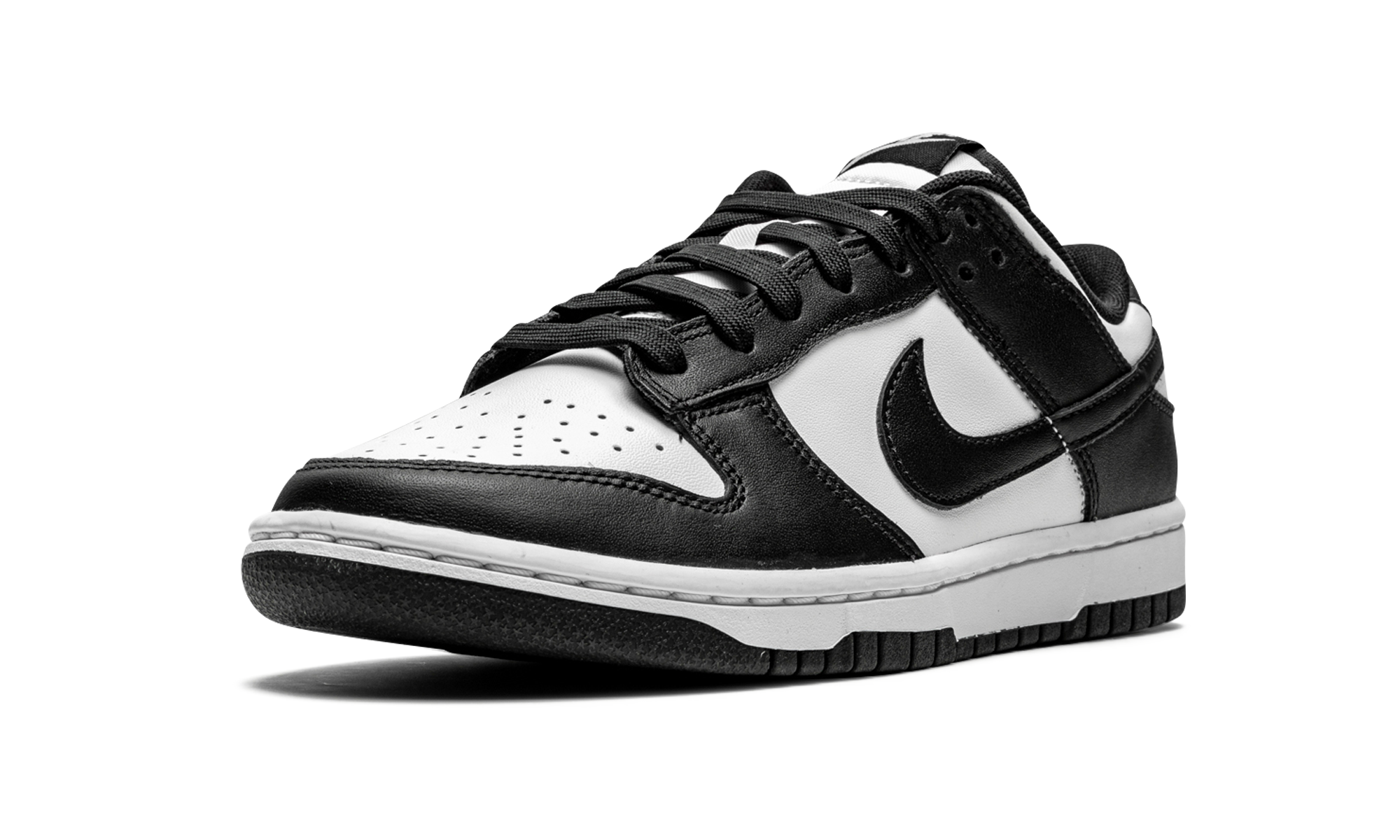 Nike Dunk Low Retro Men's Sneakers Black White photo 4