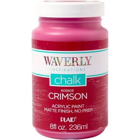 Waverly Inspirations Chalk Paint, Crimson, 8 oz - Walmart.com Waverly Inspirations Chalk Paint, Crimson, 8 oz - Walmart.com
