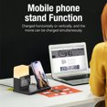thumbnail image 2 of XDovet 6 in 1 Wireless Charging Station, 15W Fast Charging Station with Bluetooth Time Sync, Touch Night Light, Temperature, Compatible with Full Range of iPhone Phones, Watches, Headphones., 2 of 8