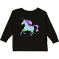 thumbnail image 3 of Inktastic Crystal Unicorn Boys or Girls Long Sleeve Toddler T-Shirt, 3 of 5