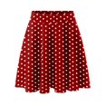 thumbnail image 1 of Minifalda clásica con cintura elástica para mujer: falda elegante y casual de corte A, 95 % poliéster, tallas reales, para todas las estaciones - S-XXL, 1 of 6