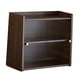 thumbnail image 2 of Armario de almacenamiento de madera para encimera, caja organizadora de doble capa para despensa de cocina 40 centímetros, 2 of 9