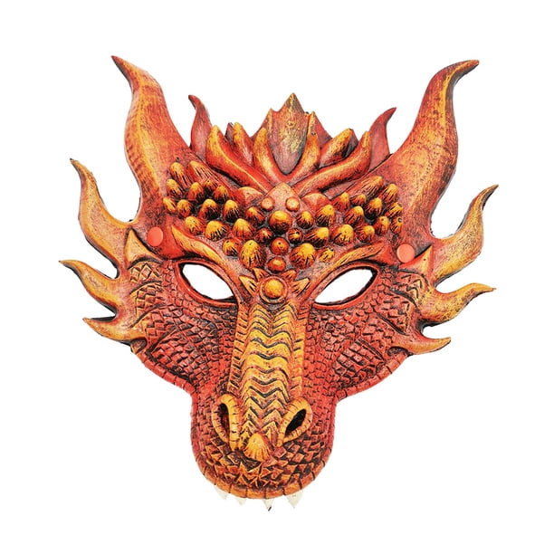 Halloween Cosplay Dragon Face for Club Carnival Stage Performances