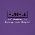 thumbnail image 5 of SoftScape Dew Drop Bean Bag Chair with Supportive High-Back Design, for Kids, Teens and Adults, Alternative Seating for Dorms, Schools, Libraries, Daycares or Home - Purple, 5 of 5