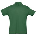 thumbnail image 3 of SOLS - Polo de manga corta liso para hombre modelo Summer II (Verde oscuro), 3 of 3