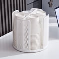 thumbnail image 5 of Tabletop Paper Cups Rack Disposable Cup Dispenser Paper Cup Organizer for Home, 5 of 5