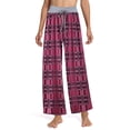 thumbnail image 1 of Sexy Dance Pantalones de salón Palazzo de talla grande para mujer, pantalones de pijama informales holgados de leopardo, ropa de dormir, 1 of 4