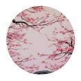 thumbnail image 2 of JEUXUS Spring Tablecloth Round Japanese Cherry Blossom Tree Table Cloth Washable Spring Vintage Pink Flower Decorative Outdoor Table Cover for Dining Room Kitchen Holiday Party Picnic Home Decor, 2 of 7