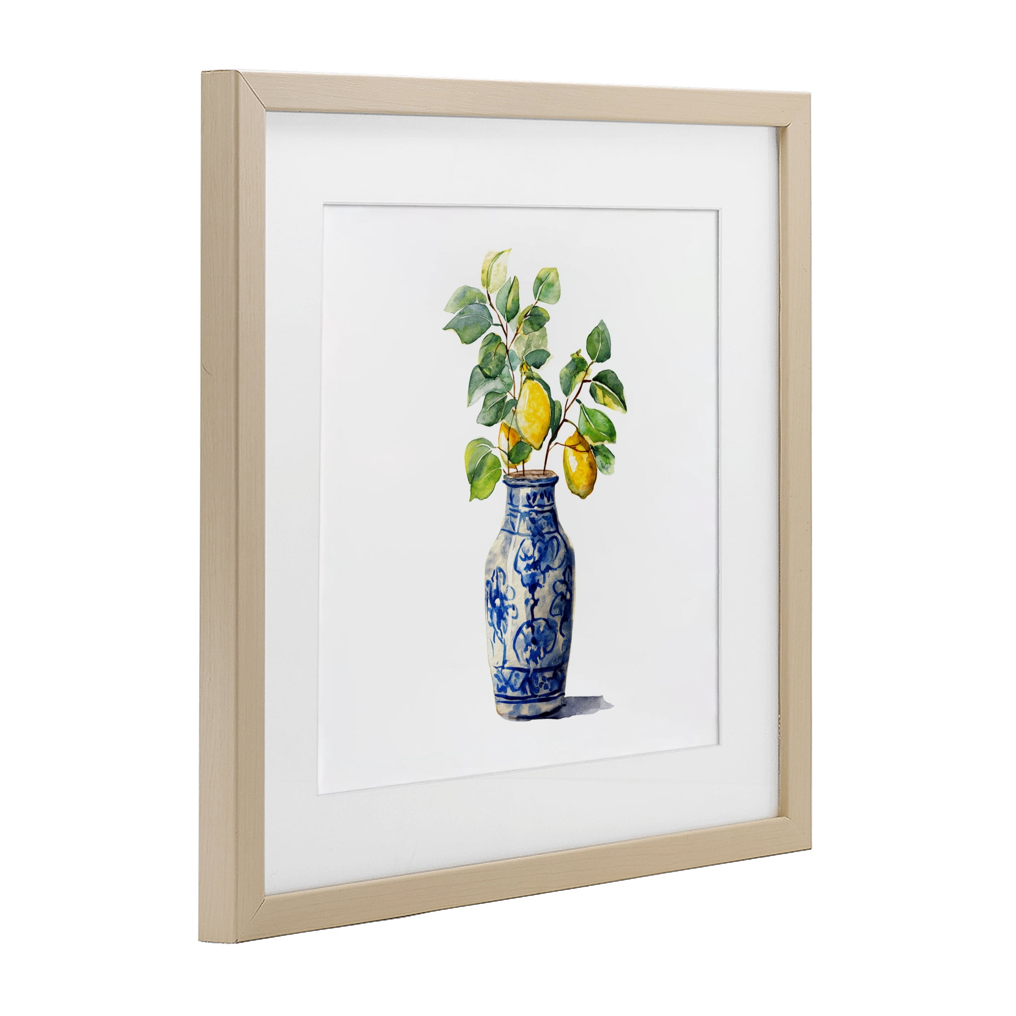 Stupell Industries Vase Of Sunshine Birch Framed Print Under Glass, design by Svetlana Aleynikova