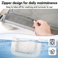 thumbnail image 2 of Reposadera para Gatos Zoratoo para Alféizar con Cojín Grande Blanco M, 2 of 6