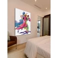 thumbnail image 5 of Marmont Hill Three Women Running from Rain by John LaGatta Painting Print on Wrapped Canvas, 5 of 7