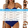 thumbnail image 3 of Fewfanhot Women's Conservative Cover-Up Swimwear Set, Daily Beach Two-Piece Swimsuit, Solid Color Modest Stylish Swimwear, 3 of 6
