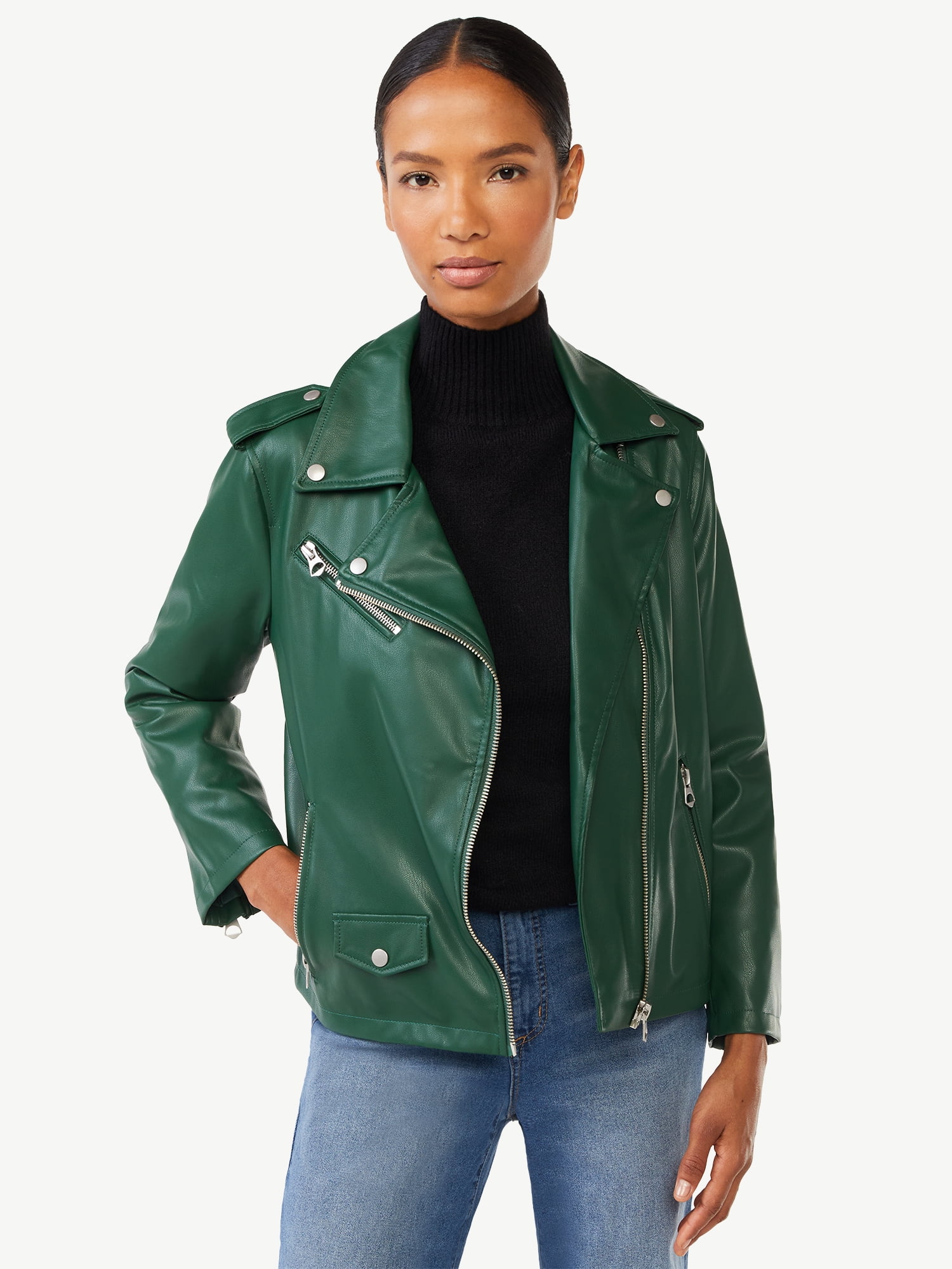 Italian Leather Jackets Womens