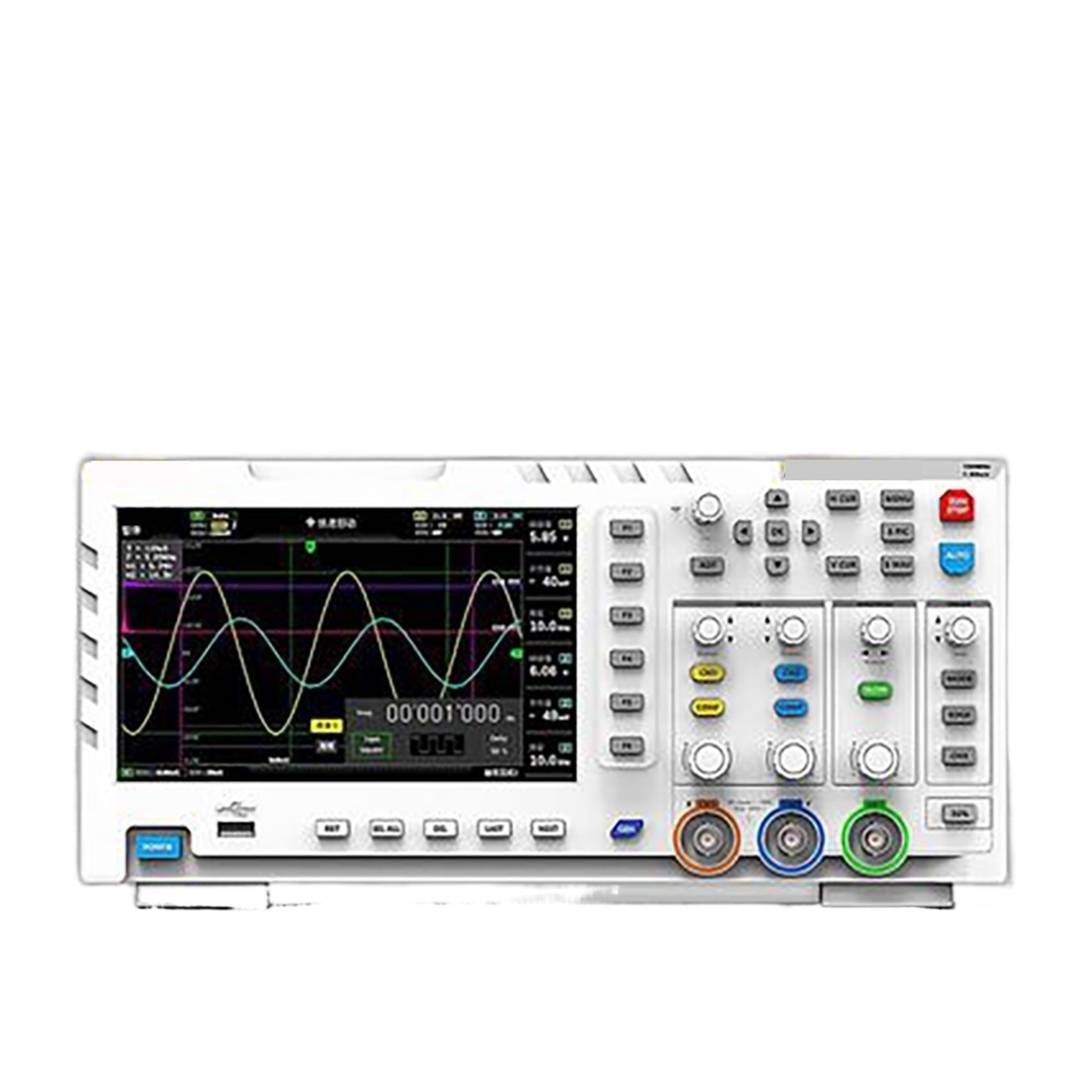 USB Digital Oscilloscope 1014D 2 In 1 Dual Channel Input Signal Generator 1GSa/s Sampling Rate 100MHz* 2 Ana-log Bandwidth ,Professional Designed