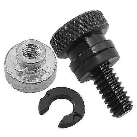 Black Rear Fender Passenger Seat Bolt for Sportster XL 883 1200 Fatboy Road King