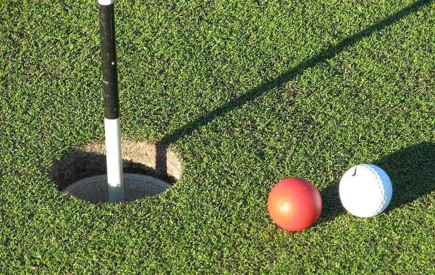 EyeLine Golf Weighted Ball of Steel, Silicon Padding, Instant Feedback, Perfect Stroke for Putter, 5x Weight of Standard Ball, Hitting the Sweet Spot, Consistent Improvement (Pack of 3)