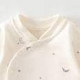 thumbnail image 6 of CAUYDY 12M 18M 24M Infant Boys Sleepers Baby Pajamas Toddler Clothing Fall Winter Long Sleeve Shirt and Pants Cute Set Newborn Outfits for Boy Sizes 12-18 Months,Beige, 6 of 7