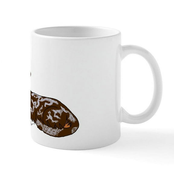 CafePress - Chocolate Dapple Dachshund Mug - 11 oz Ceramic Mug - Novelty Coffee Tea Cup