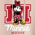 thumbnail image 3 of Disney - Minnie Mouse - Large Collegiate M - Juniors Cropped Pullover Hoodie, 3 of 5